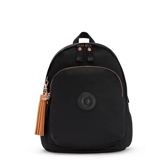 Kipling Delia Medium Ryggsäck Svarta | SE 1653OK